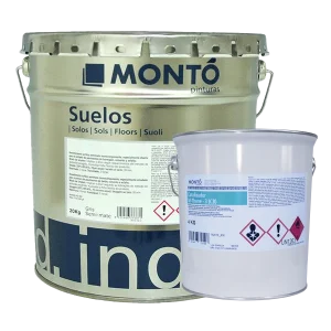 Suelos M-Thane 80-B - Pintura Poliuretano para Suelos de Estacionamientos - Blanco - Kit x 16KG